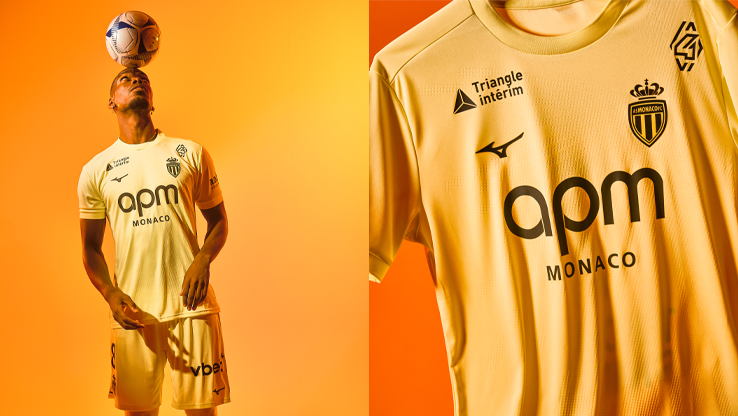 Mizuno innovates for AS Monaco's third kit