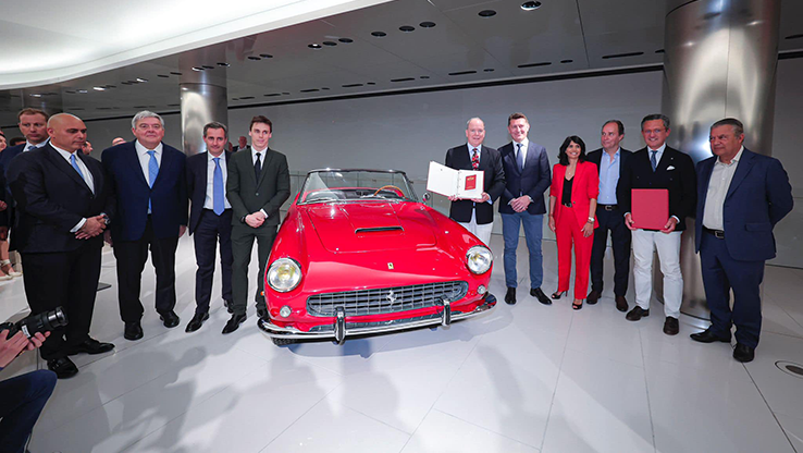 FERRARI 250 GT Renault Floride Monaco Jeton Collection Privée EUR 14,97 - FR