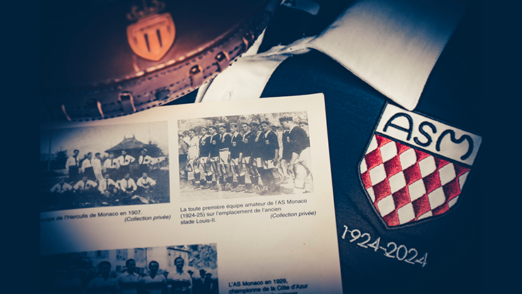 Maillot Collector AS Monaco 1959-60 - Édition Centenaire - Kappa Vintage