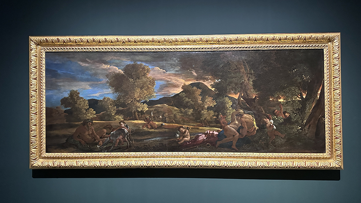 Nicolas Poussin face à l'art contemporain à la Villa Paloma